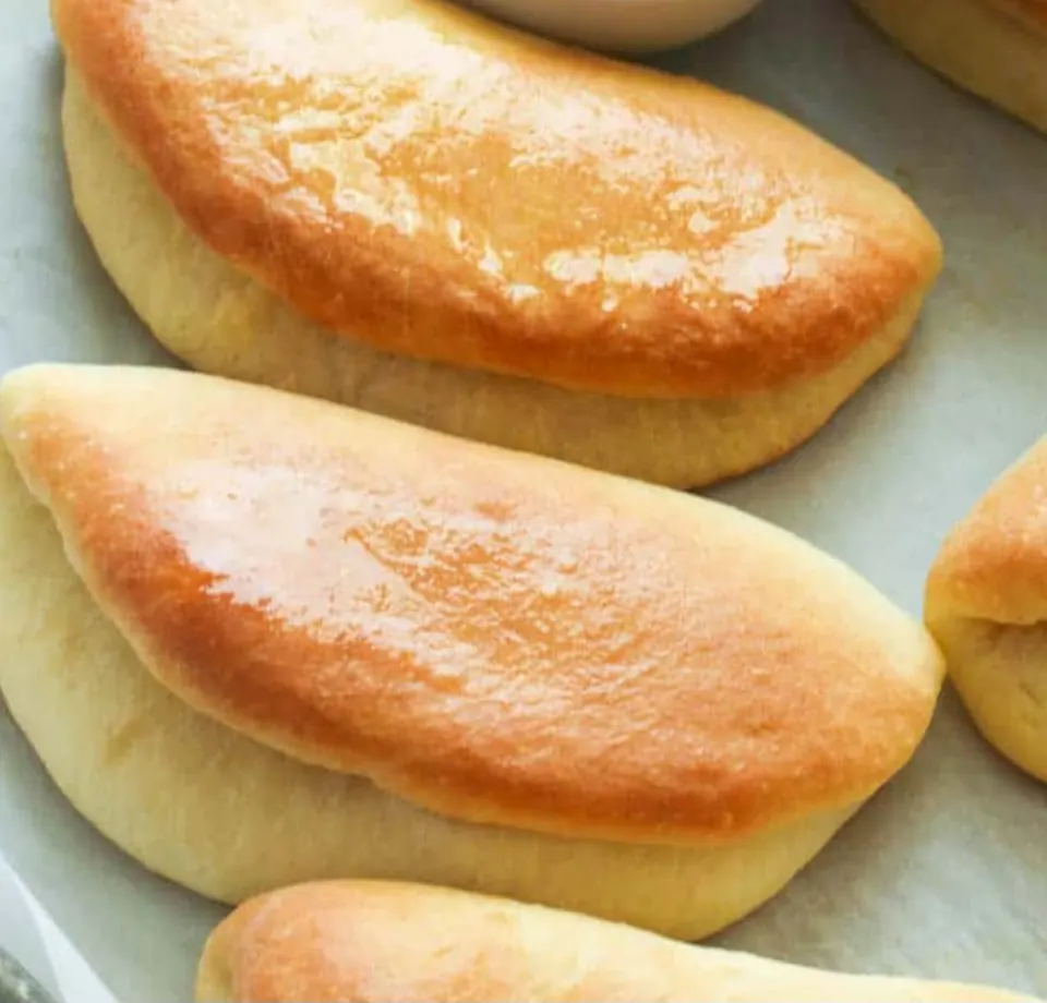 Freshly baked coco bread